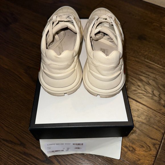 GUCCI RHYTON SNEAKERS - SIZE 38 - Picture 4 of 4